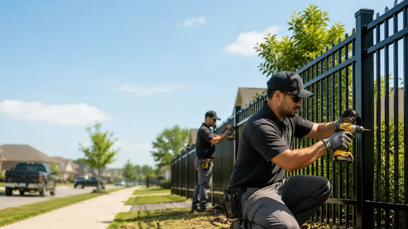 Metal Fence Installation in Beeville, TX